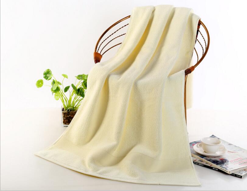 Toallas cara algodón egipcio de lujo, 35x75cm de grosor, sólido, SPA, baño, lavar toalla facial, playa, Terry, Hotel para adultos: Beige