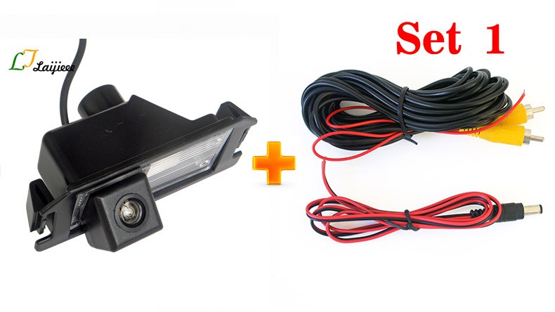 Para KIA Rio 3 R UB QB 4 YB FB ~ retrovisor cámara/HD/Vista trasera de coche cámara de copia de seguridad para KIA orgullo sedán alma soy PS: Set 1
