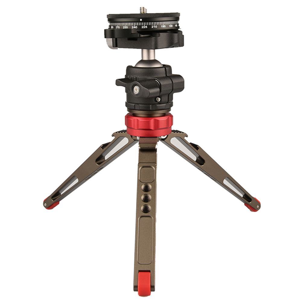 Rotating Ballhead Panoramic Tripod Head Camera Stabilizer Leveling Base Adapter Adjustable Gimbal Shooting Camera Accessores
