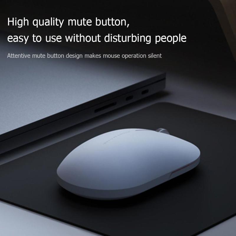 Xiao mi mi draadloze muis 2 1000 dpi 2.4 GHZ draadloze Usb-ontvanger Muis Spel Ergono Mi C optische stille mi ce Voor PC Laptop Computer