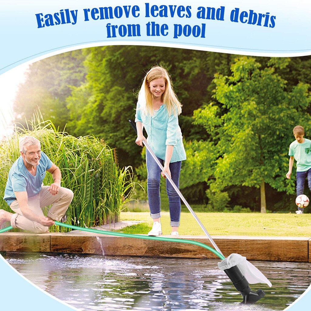 Pool Vacuum Cleaner Swimming Pool Vacuum Jet 5 Pole Sections Suction Tip Connector Inlet Portable Detachable Cleaning Tool#g4