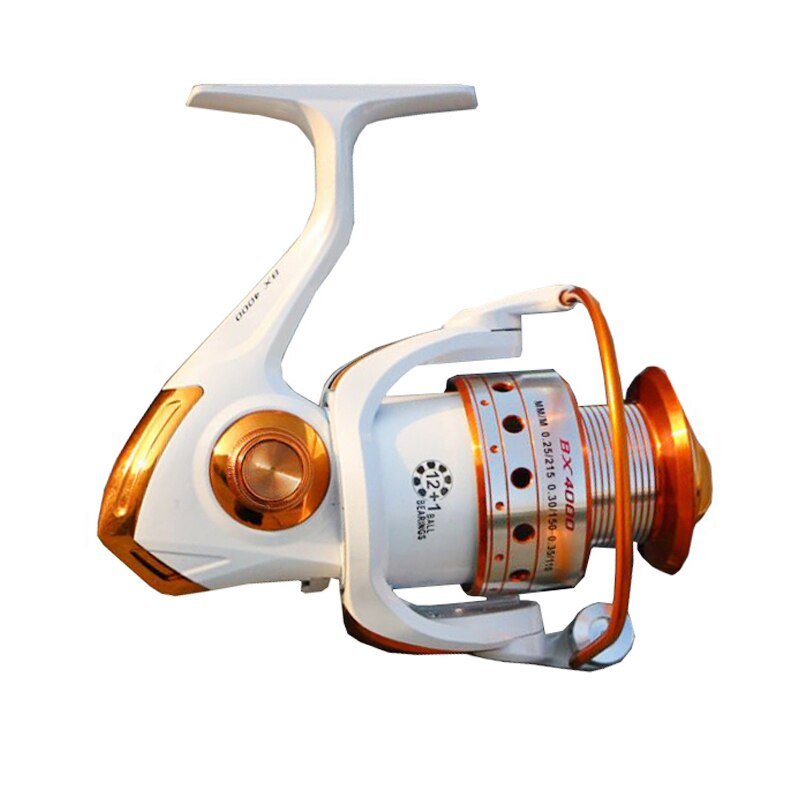 Yumoshi bx spinning vismolen  ef 500-9000 vismolens links/rechts 13bb up 5.5:1 vistuigen maximale sleping kracht casting vismolen: Vismolen / 500 series