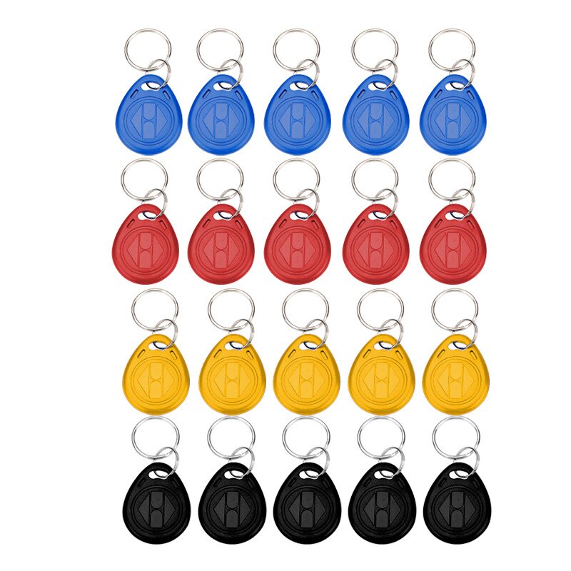 RFID Standalone Access Control Keypad 125KHz Card Reader Door Lock with 10 Proximity Key Fobs for Door security System-K2000