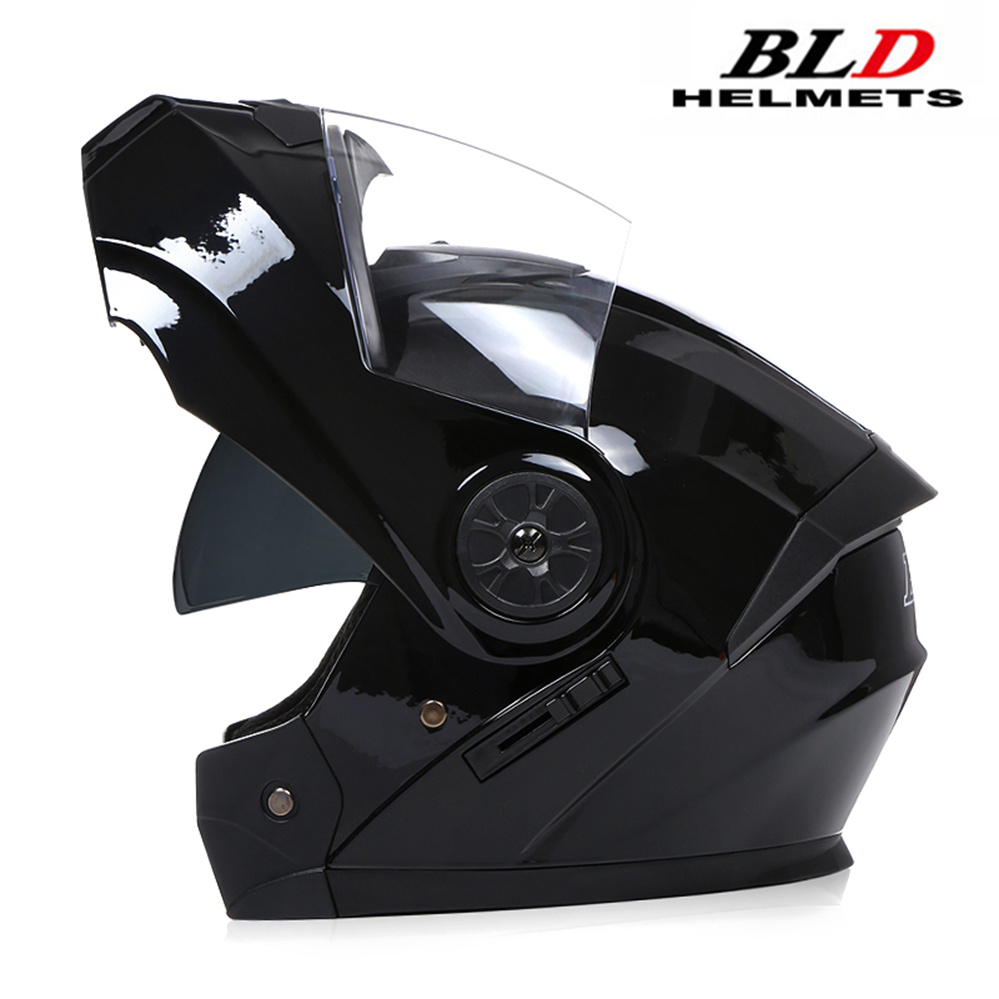 Lente dupla modular capacete da motocicleta mais recente flip face segurança capacete profissional quatro estações equitação ece dot aprovado casco: Bege / XL