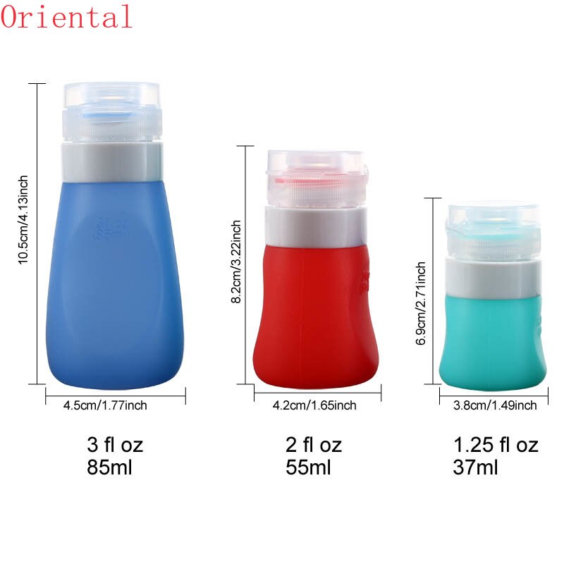 55ml Silicone Sauce Squeeze Bottle ,Salad Dressing Containers,Portable Soft Leak Proof Squeezable Bottle for Salad Sauce