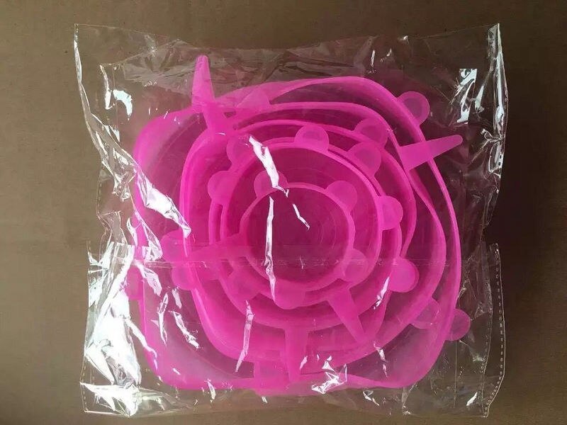 Couvercle extensible en Silicone, pour VIP BR: Rose