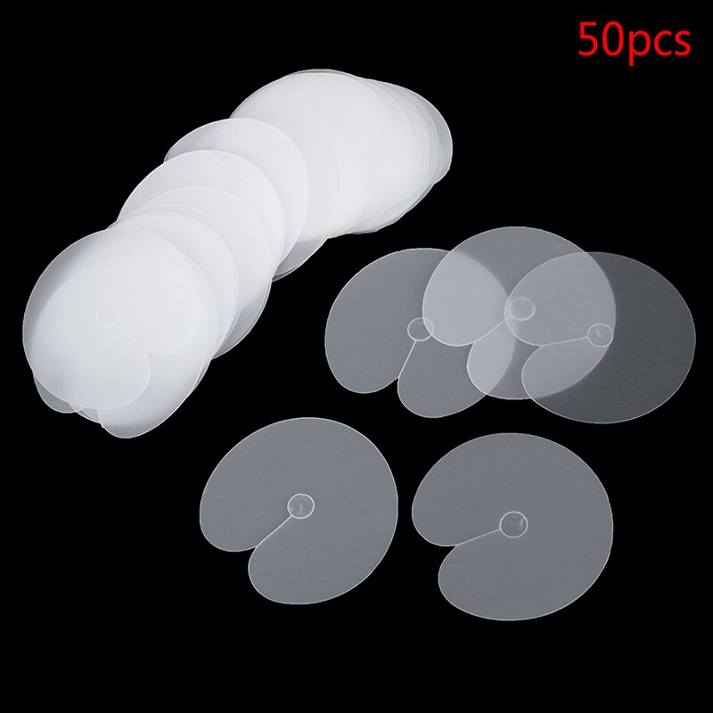 50 pièces de protection pour extensions de cheveux par fusion thermique, modèle de disque protecteur pour cuir chevelu: Pas d'étalonnage