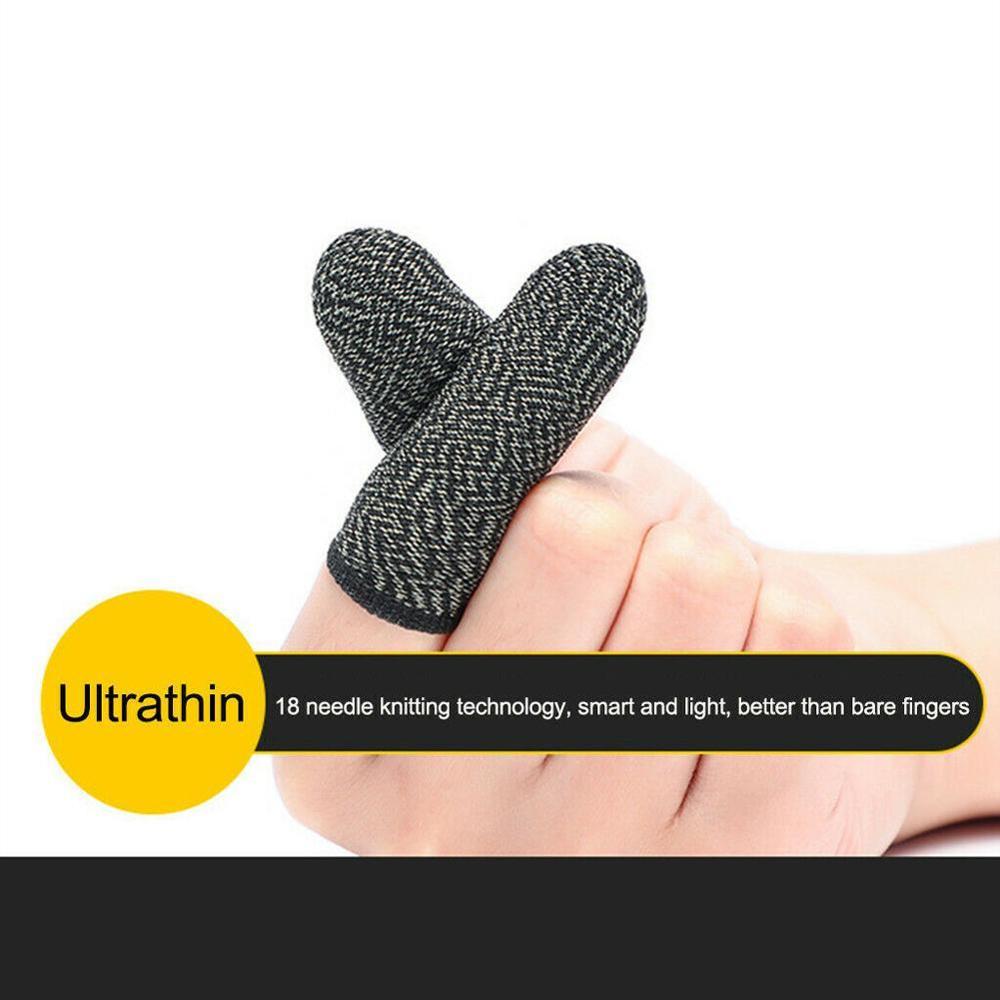 Gants de jeu avec doigts mobiles pour Pub K8B6, 2 pièces, manchon de pouce , résistant à la sueur, résistant au sommeil, pour écran de téléphone