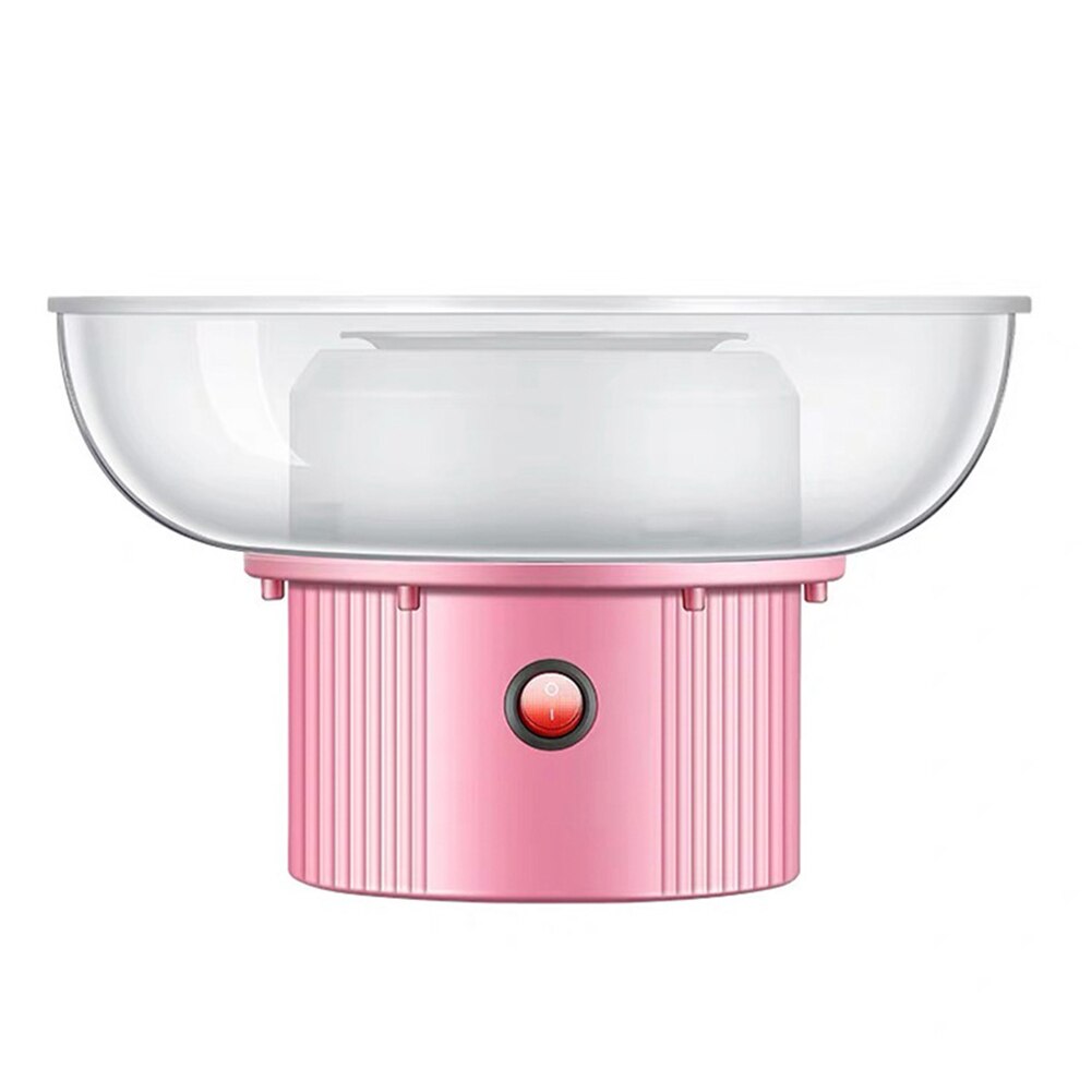 500W Excellent Cotton Candy Machine Food Grade Candy Floss Maker Low Noise Make All Kinds Of Marshmallows: Pink EU