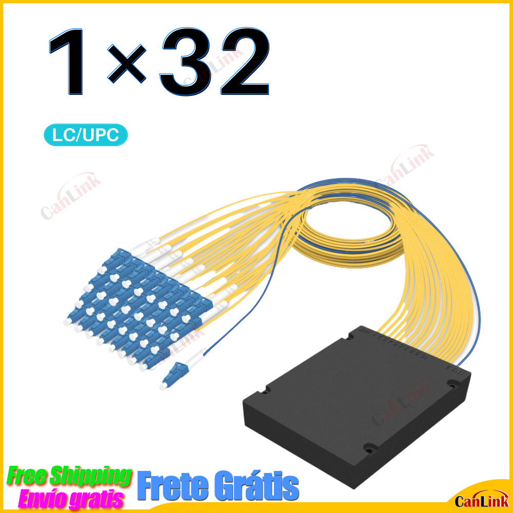 1 stücke 1m lc upc 1x32 1 × 8 faser optik Splitter Kasten optische plc