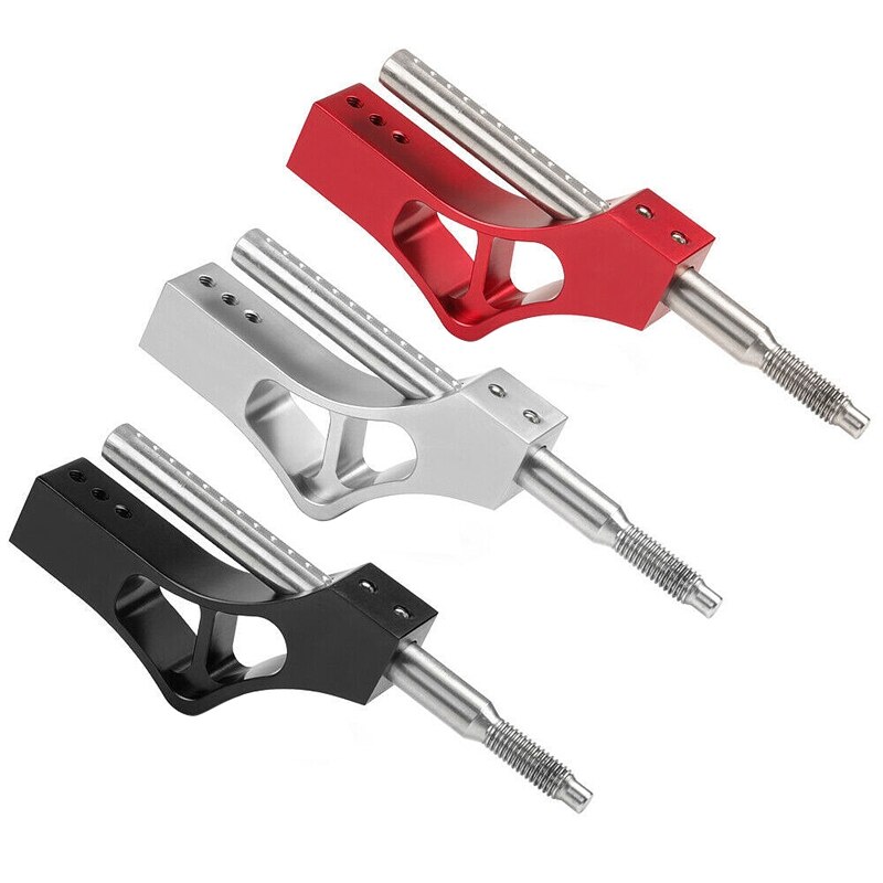 Car Aluminium Shift Knob Extension Adjustable Height Lever Extender Gear Shifter