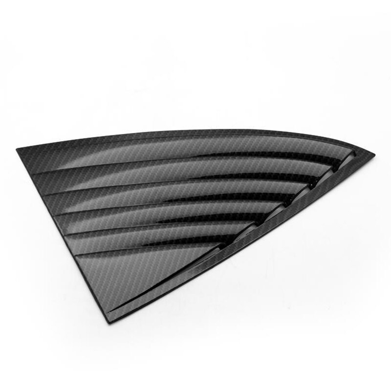 Rear Window Triangular Shutter Deflector Window Stickers for Tesla Model 3