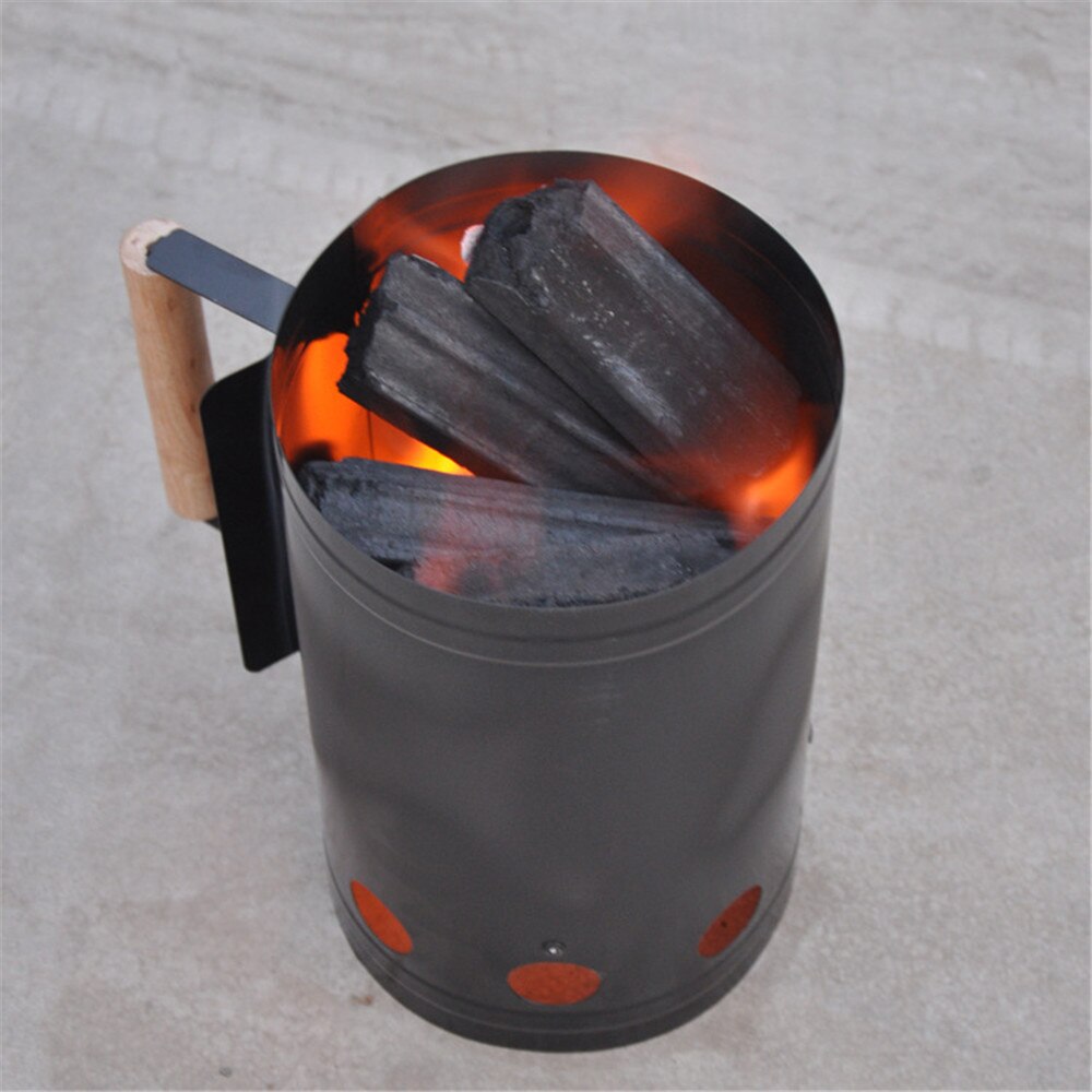 Parrilla de acero inoxidable para barbacoa, cilindro de ignición, encendedor de fuego, estufa, parrilla de barbacoa, accesorio de herramienta para cocina al aire libre, 1 ud.