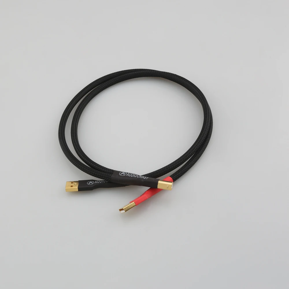 High-End Power Supply Signal Separate USB Cable USB A To B Audio DAC Amplifiers Independent Power PSU Wires
