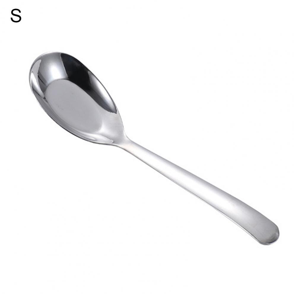 Good Desert Spoon Eco-friendly Anti-deform Durable Thickened Exquisite Stirring Spoon: S