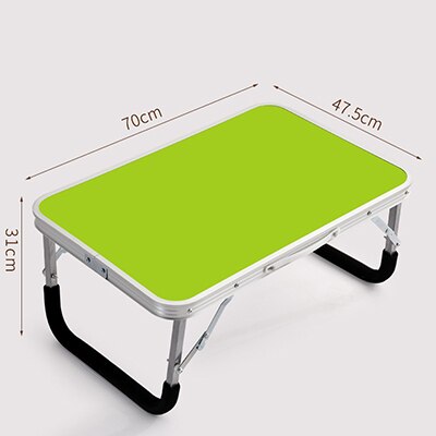 70 x 47.5 x 31cm draagbare opvouwbare laptoptafel ijzeren standaard slaapbank kantoor laptopstandaard bureau computer notebook bedtafel: Hh470900 cs 2