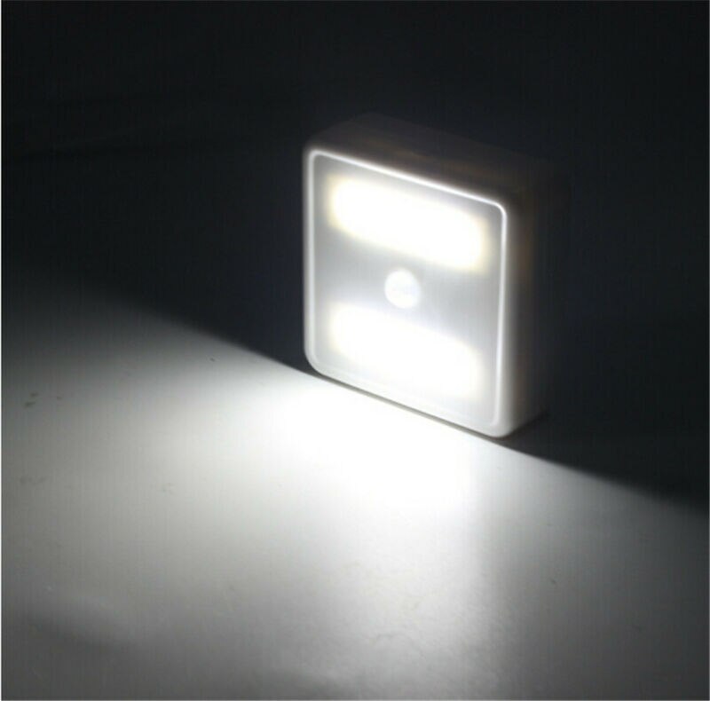 LED Human Motion Sensor Light Wireless Night Cabinet Indoor Kitchen Wall Lamp