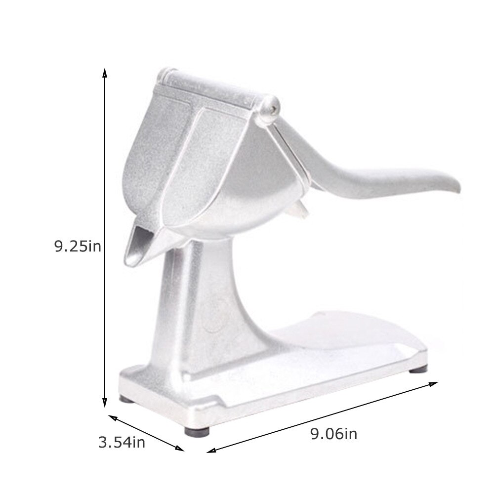 Stainless Steel Juicer Manual Fruit Squeezer Lemon Orange Press Juicer Kitchen Gadget Hand Press Juicer Fruit Juicer Machine: Default Title