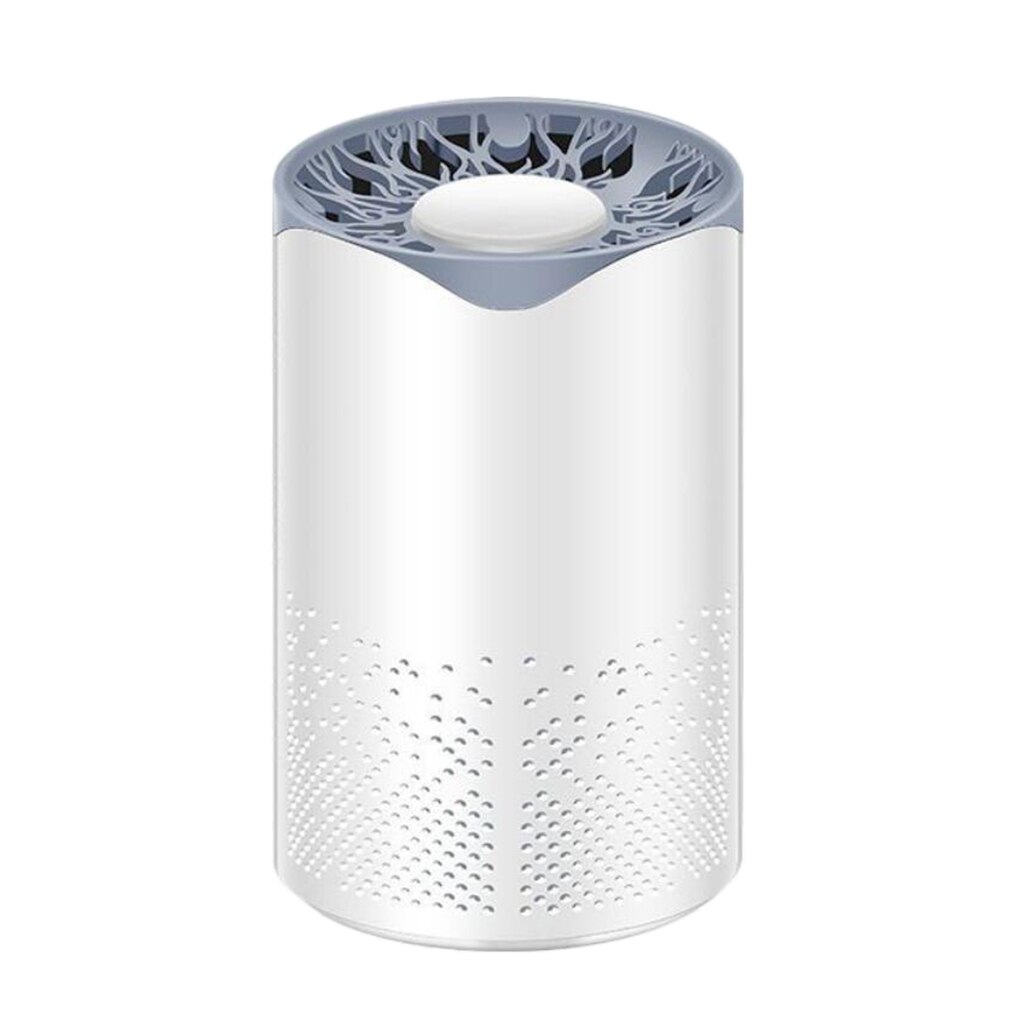 Mini Desktop Air Purifier UV Light Sterilization 360 Degree HEPA Filtration Cleaner