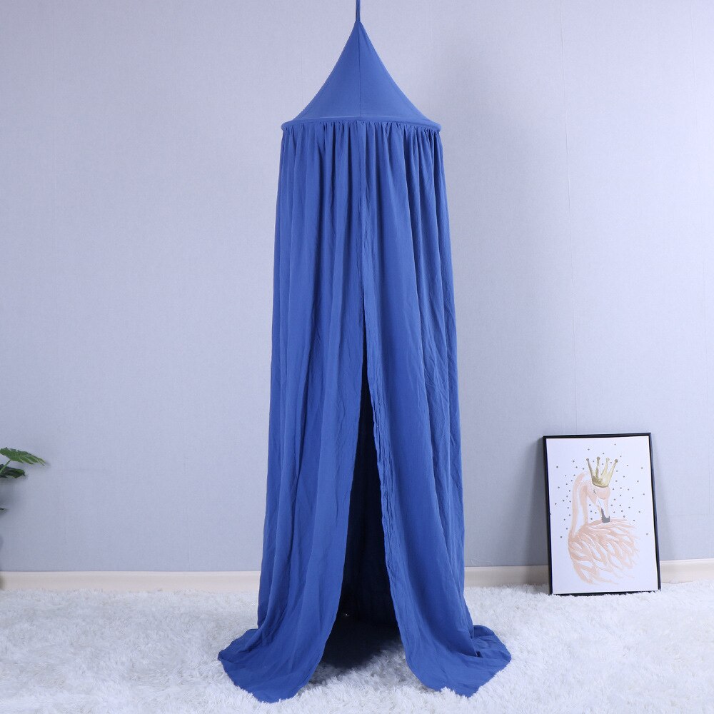 Lovely Baby Mosquito Net Photography Props Baby Room Decoration Home Bed Canopy Curtain Round Crib Netting Baby Tent Infant: 15