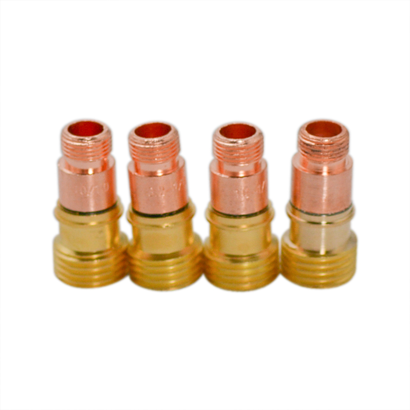 Torche de soudage TIG, Kit de lentilles à gaz, 16 pièces, corps de pince, buse pour série WP 17/18/26, accessoires de Machine à souder