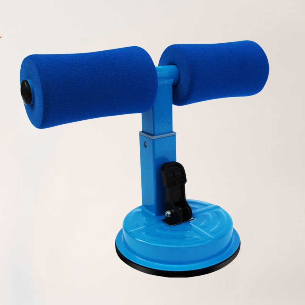 1PC Exercise Bar Portable Multipurpose Comfortable Abdominal Trainer for Side Leg Kick Crunch: Blue
