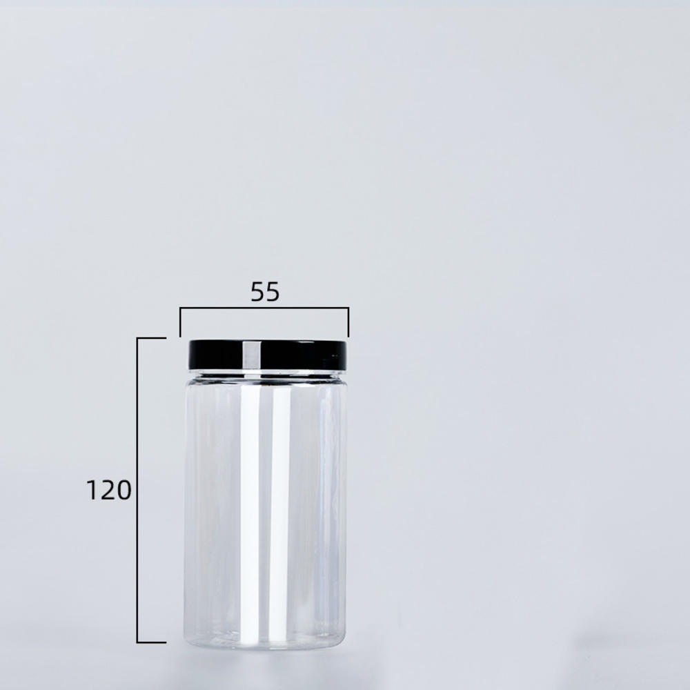 Clear Sealed Can With Lid Food Smell Odor Proof Storage Packaging Bottle Coffee Beans Seasoning Container Kitchen Accessories
