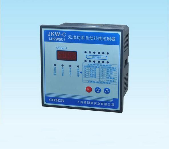 JKW5C-8 Reactief vermogen compensatie controller voor power factor condensator 6 stappen 380 v cos power