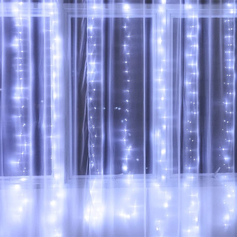 Led String Lights Usb Afstandsbediening Wedding Garland Gordijn Wandlamp Voor Slaapkamer Outdoor Fairy Decoratie