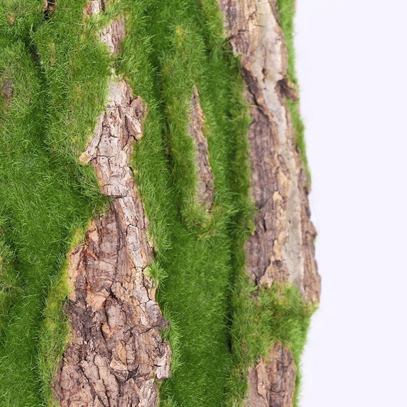 Simulation d'écorce d'arbre de , décoration de maison, jardin, égouts, faux arbre vert, mousse, décoration de mariage, arbre artificiel
