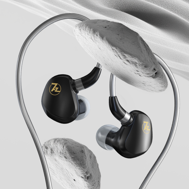 7hz g1 10mm driver dinâmico monitor intra-auricular fones de ouvido de alta fidelidade com cabo substituível de 2 pinos estável e confiável de 0.78mm