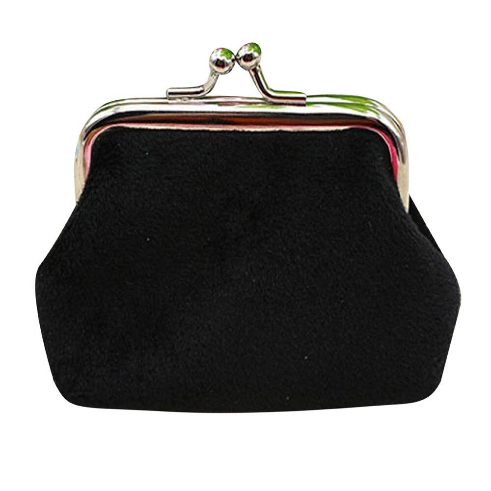 Womens Corduroy Small Wallet Holder Coin Purse Clutch Handbag Bag Mini Pouch Corduroy Hasp Sold: 1