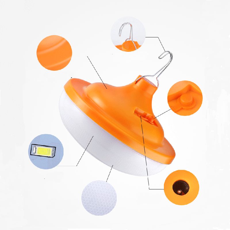 30W 200W Waterproof Portable Outdoor Dimmable Emergency Lights Hanging Lantern Lights Rechargeable Bulb for Camping Tent Fishing