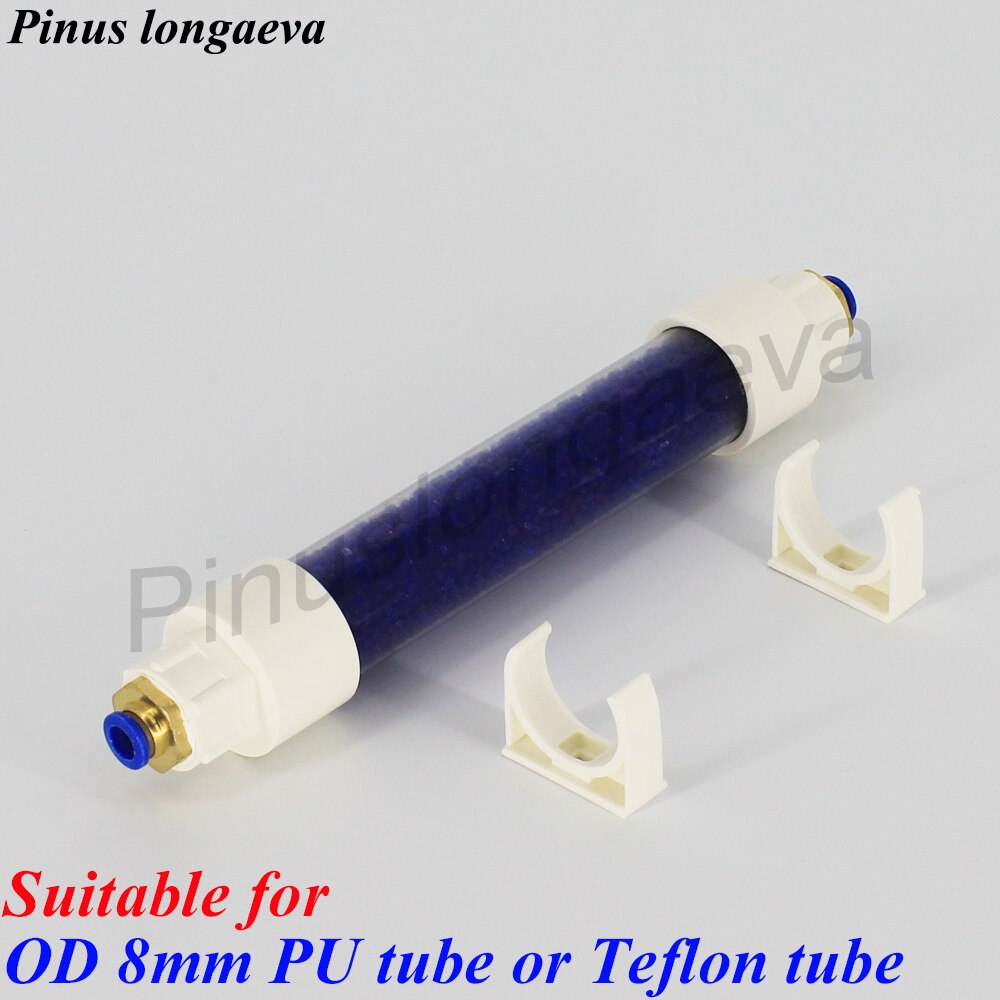 Pinus longaeva 130ml orange bleu 4 6 8 10 12 14 16mm filtre à gaz sécheur d'air à usage répété sécheur d'air et filtre pour l'ozone: Style 2 Blue
