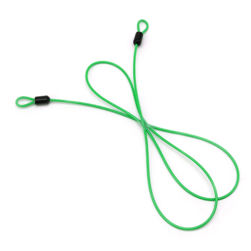 3Color 100cm x 2mm Cycling Sport Security Loop Cable Lock Bikes Bicycle Scooter U-Lock