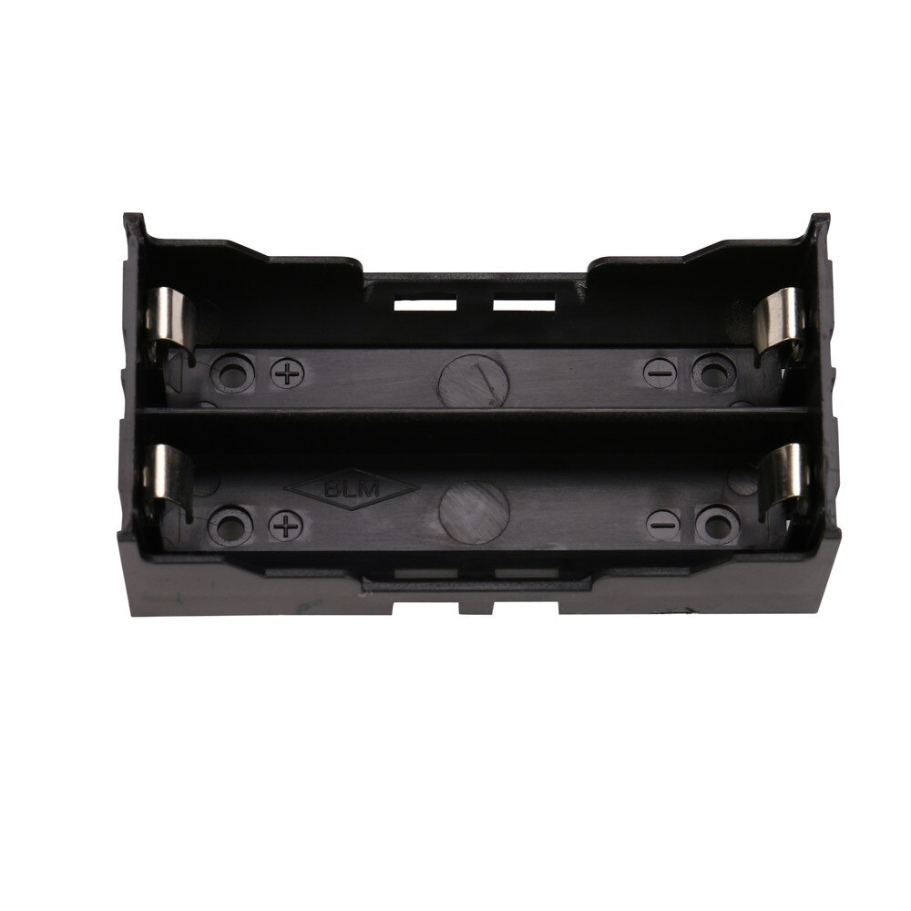 Selbstgebaute aufbewahrungsbox für 2 x 18650 wiederaufladbare 3.7v