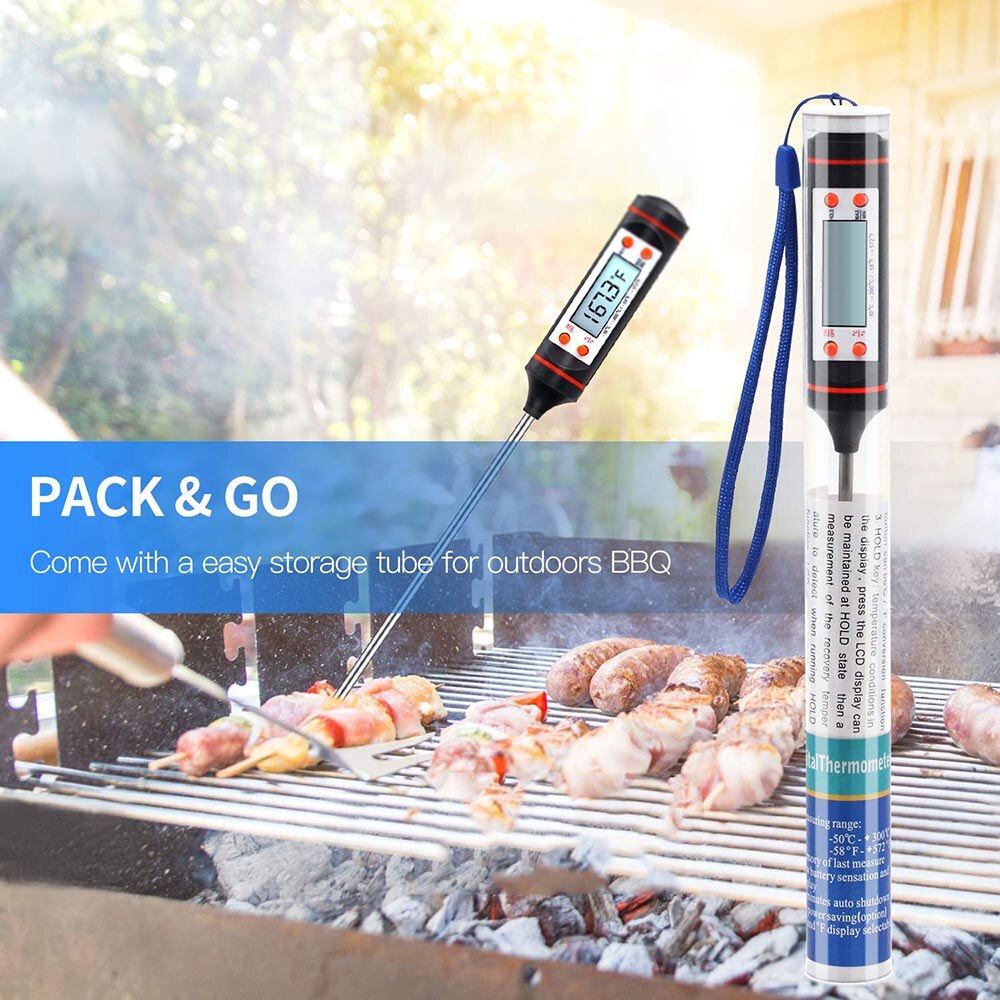 Vastar oppgradert kjøkken digitalt mattermometer kjøttkake godteri stek mat bbq spisestue temperatur husholdnings koketermometer