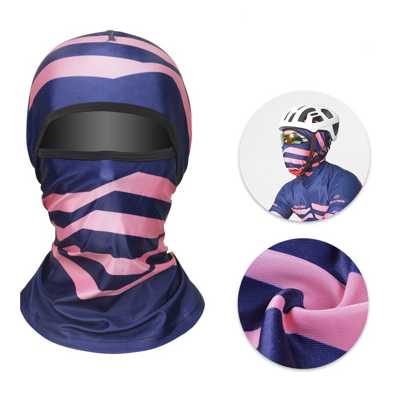 Hijab Verbazingwekkende Magische Sjaal Riding Hood Masker Cs Hoofddeksels Bike Sjaal Gezichtsmasker: Roze