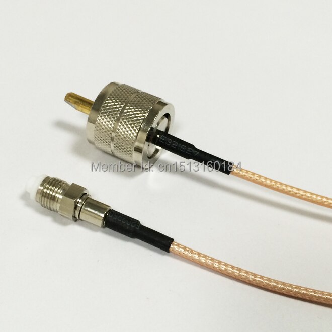 Modem Coaxial Cable UHF Male Plug To FME Female Jack Connector RG316 Cable Pigtail 15CM 6" Adapter