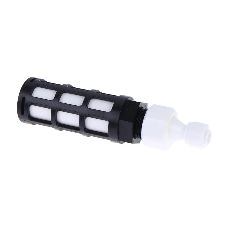Universal Self-Priming Inline Filter 1/4" 6.35mm Quick-Connect PP Cotton Pre-Filter For Mist And Water Pump Systems