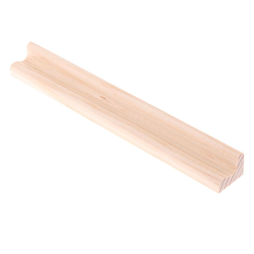 5Pcs Houten Vervanging Brief Houders Houten Rekken Voor Bordspellen Arts Ambachten