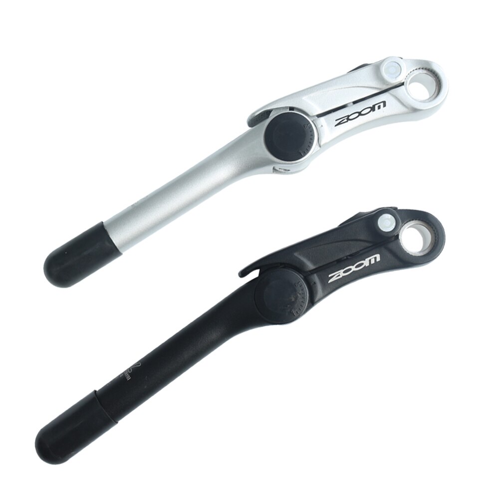 ZOOM MTB Mountain Road Bike Long quill stem 25.4mm fork clamp diameter Quick Release QR adjust hybrid bike Handlebar stem Rise