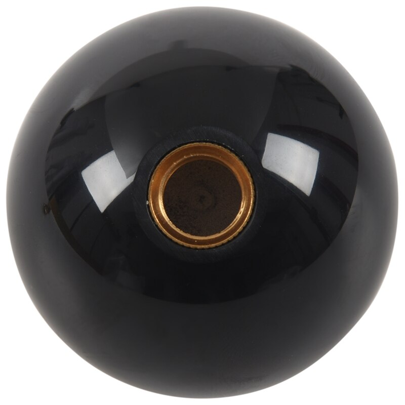 Universal Car Auto Black 8 Ball Gear Shift Shifter Knob W 8mm 10mm 12mm Adapter