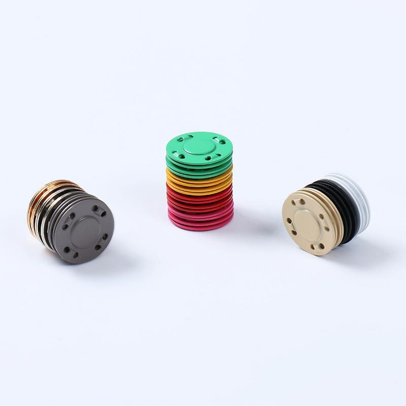 A pair Magnet Buttons Sewing Supplies Magnetic Clothing Invisible Magnet Buttons Metal Buttons Handmade DIY Clothing Decoration