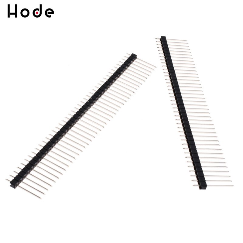 10PCS/Lot 2mm 40 Pin Male Single Row Pin Header Strip 1*40P 2.0mm11-20mm male pin header copper connector