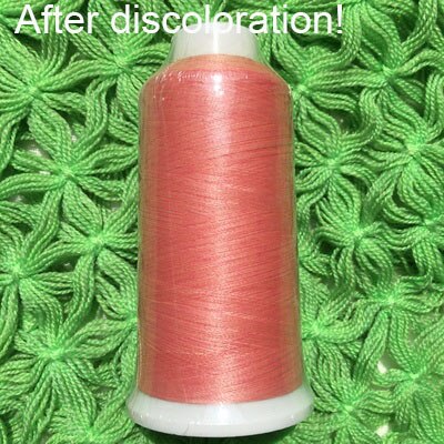 2700 meters Color Changing Sewing Thread Photosensitive UV Yarn 150D/2 UV Color Changing Yarn Spot: KHUV19