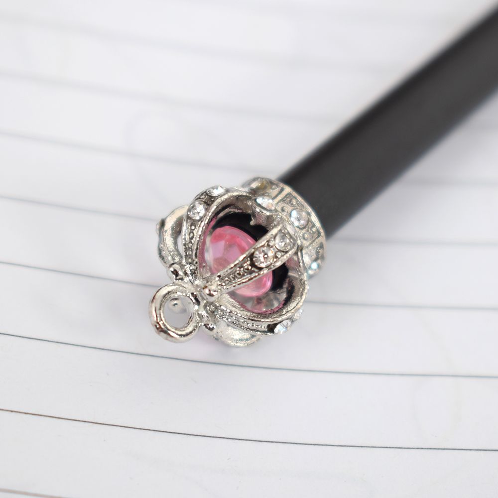 1 Pcs Pencil Crown Diamond Color Pencil Stationery Items Drawing Supplies Cute Pencils For School Basswood Office School