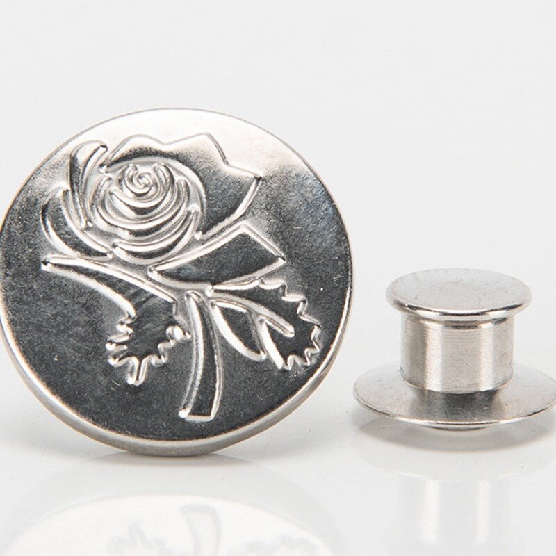 Broche de pantalon rétractable pour Jeans, boutons en métal détachables, bouton rétractable, boucles sans couture, ajustement parfait, réduit la taille