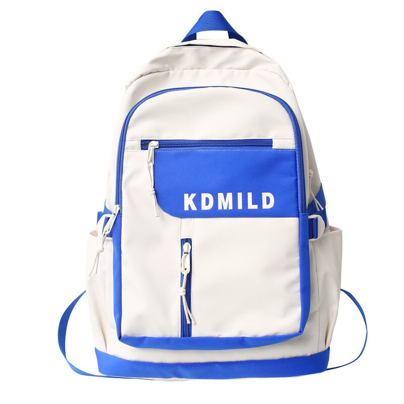 Rugzak Vrouwen School Rugzak Voor Meisjes Tiener Student Middelbare School Tassen Casual Koreaanse College Stijl: Blauw