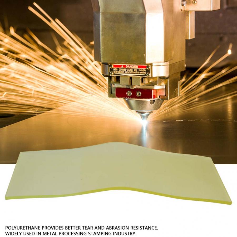 Polyurethane Sheet Polyurethane Sorbothane Sheet Rubber Chemical Resistance Yellow
